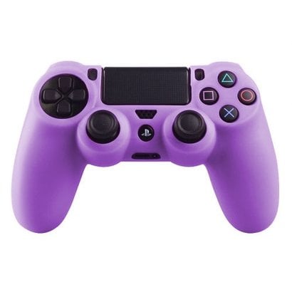 Geeek PS4 Controller Silicone Protective Skin Cover Purple - Geeektech.com