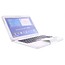 Geeek Bluetooth Tastatur / Case / Samsung für Galaxy Tab 4 - 10.1 Zoll – Weiß