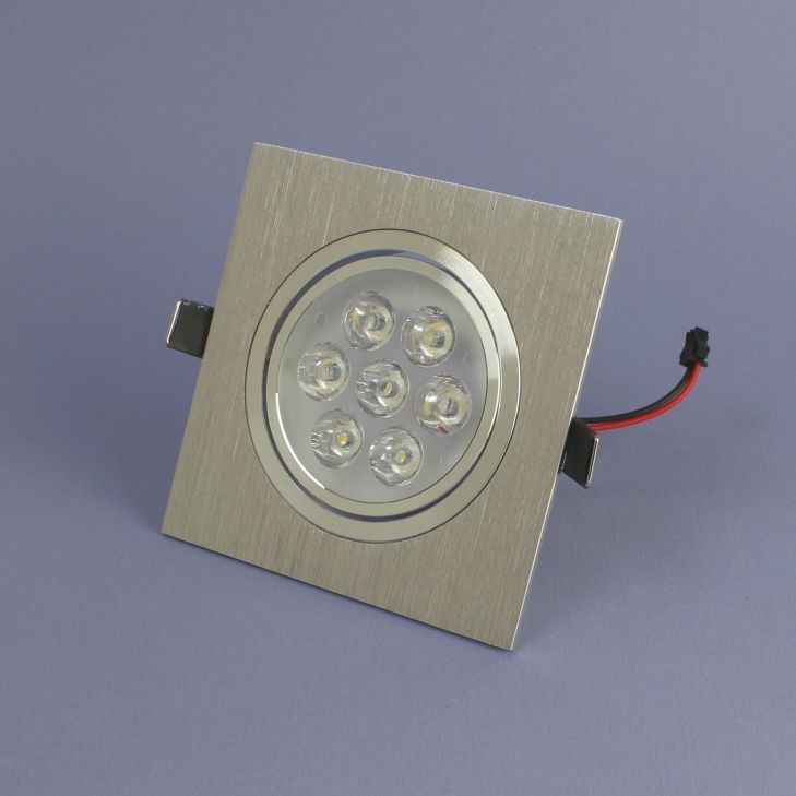 LED Inbouwspot 7 Watt Warm Wit Dimbaar