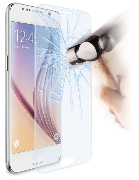 Sterke Tempered Glass Screenprotector Samsung Galaxy S6