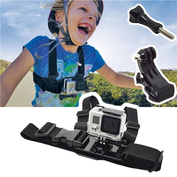 Borstriem Harnas Junior met J-hook voor GoPro