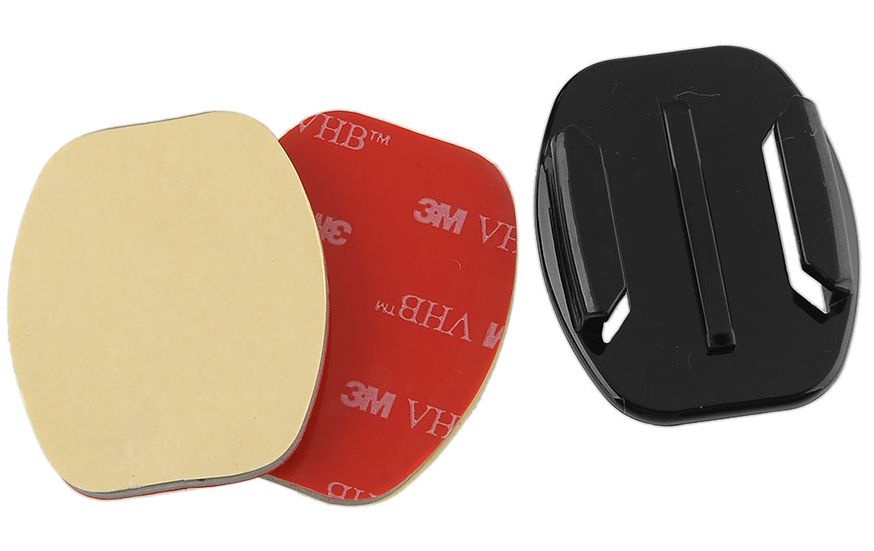 Platte Bevestiging plaat + 3M Sticker voor GoPro Hero