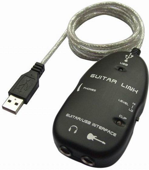 Gitaar naar USB Interface Link Cable Kabel PC en MAC Recording