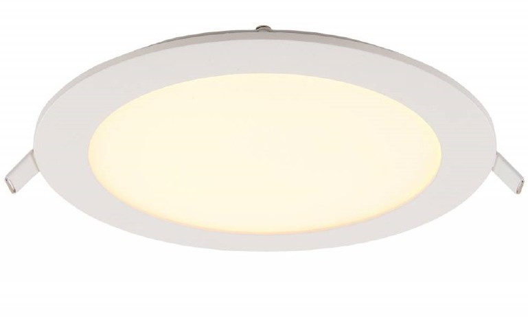 LED Paneel Rond 12W 155mm Warm Wit