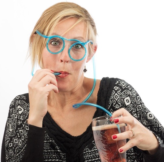 Brillen Drinkrietje Drinking Straw Glasses
