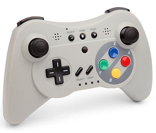 Wireless Controller voor Wii U Pro - SNES Look