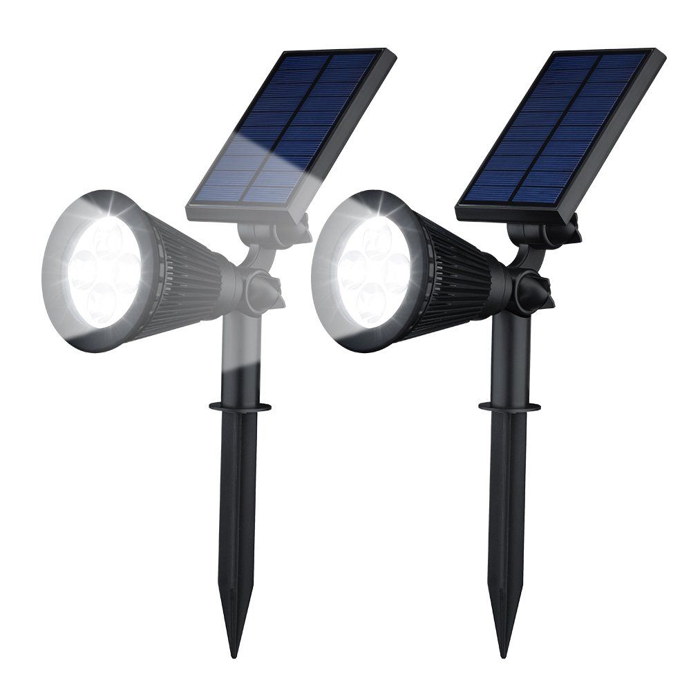 Solar Spotlight Led Tuinverlichting 2 Stuks
