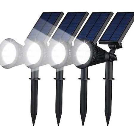 Geeek Spotlight Solar Led Garden Lights 4 Pieces Geeektech Com Geeek Spotlight Solar Led Garden Lights 4 Pieces