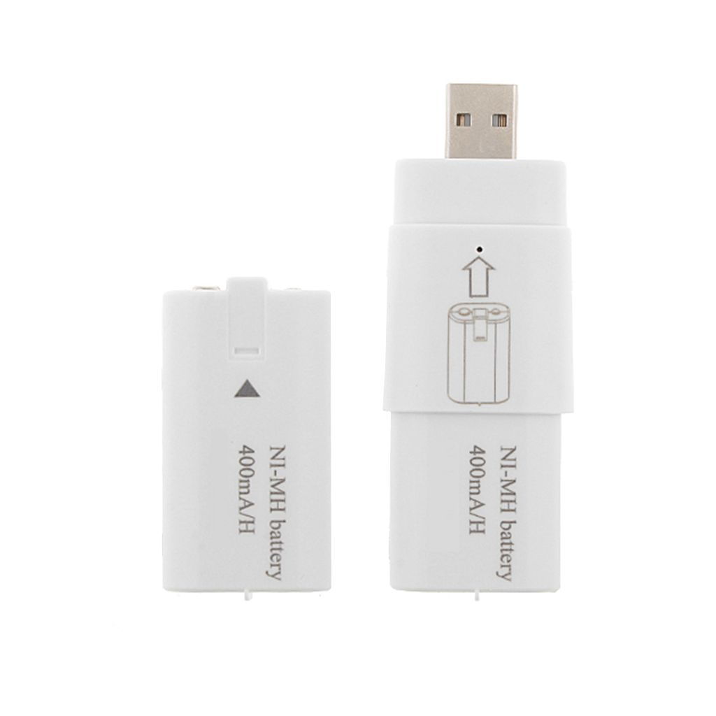 USB oplaaddock voor Xbox One - Xbox One S accu's incl. 2x Accu Pack oplaadbaar 400mAh