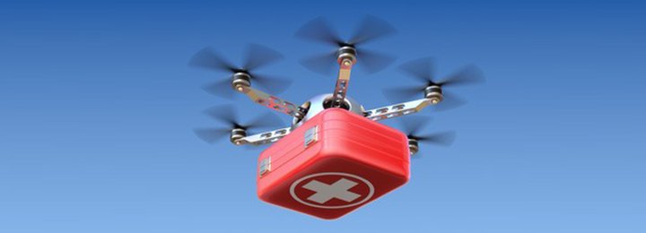 Drones gaan misschien wel jou leven redden in de toekomst