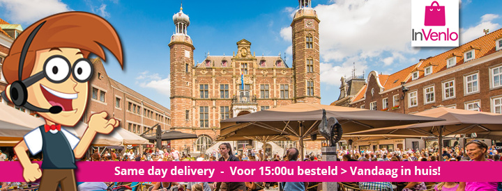 100% lokaal online shoppen - same day delivery