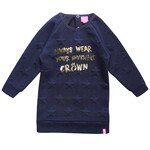 Beebielove Sweat Jurk Kroon Beebielove Sweat Jurk Kroon