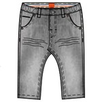 Beebielove Sweat Jeans Grijs Beebielove Sweat Jeans Grijs