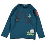 Name IT Shirt Dipow Blauw Name IT Shirt Dipow Blauw