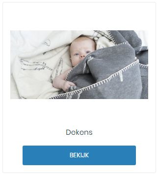 Baby en peuter deken