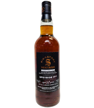 Speyside (M) 17 Years Old Signatory Vintage 100 Proof Edition