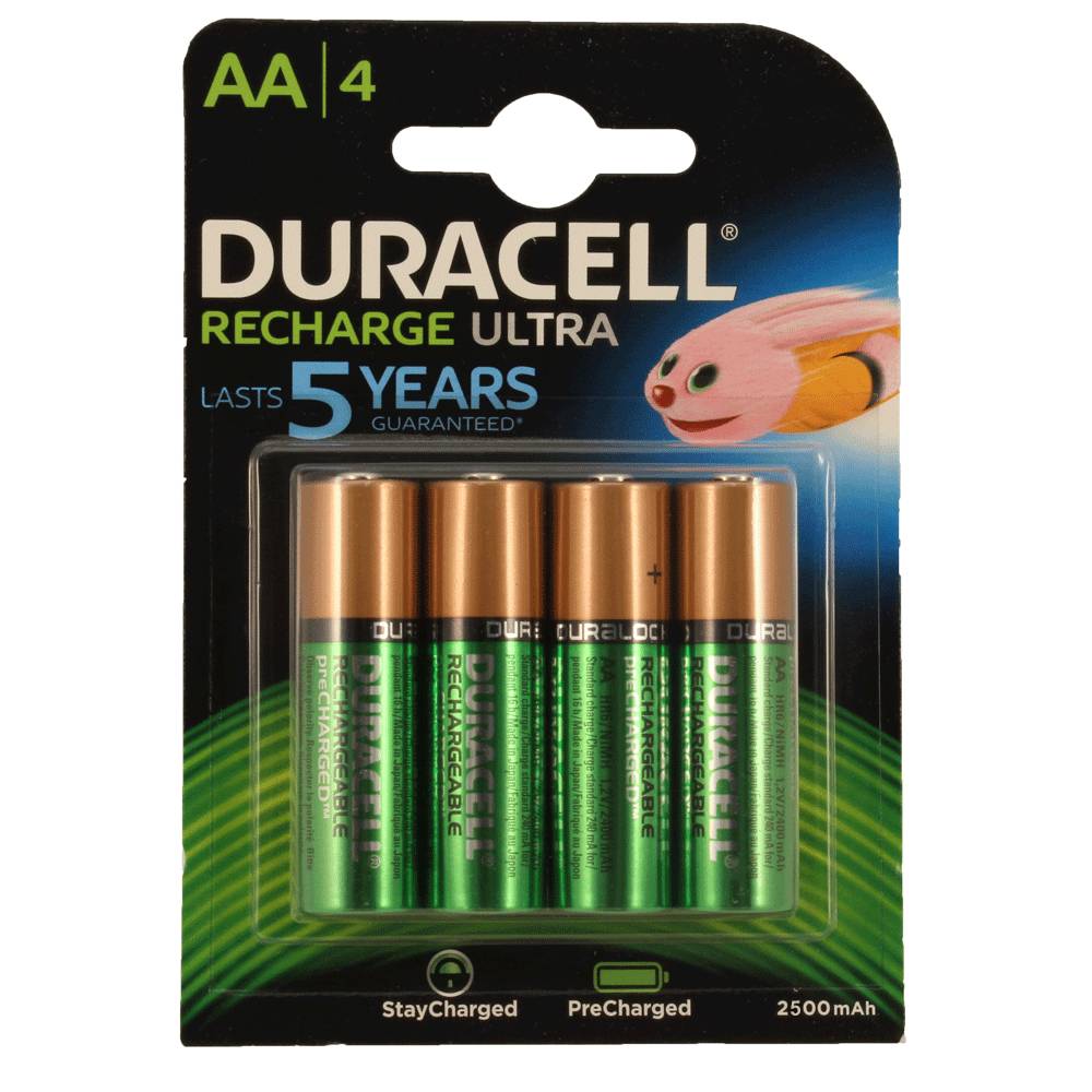 Oplaadbare NiMH Rechargeable Batterijen Duracell Duralock AA 1 2V 1 5V Goedkope Aanbieding