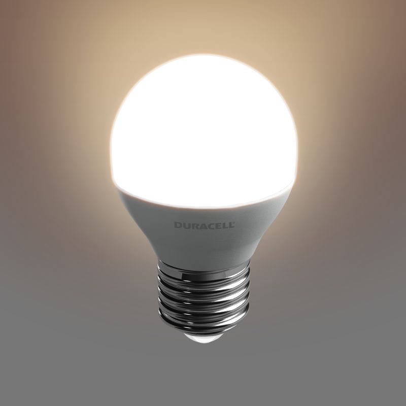 Duracell LED lamp E27 mini globe 4W-25W warm wit - Duracell LED lamp E27 mini globe 4W-25W warm wit -