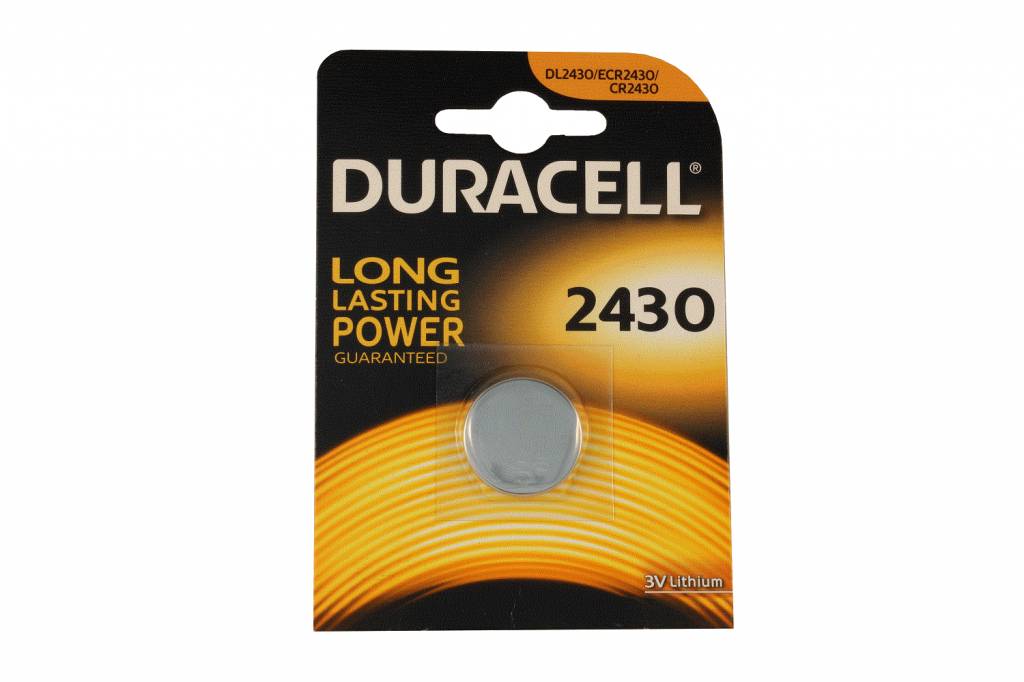 Duracell CR2430 3V batterij kopen?