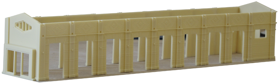Station Ermelo Resin model