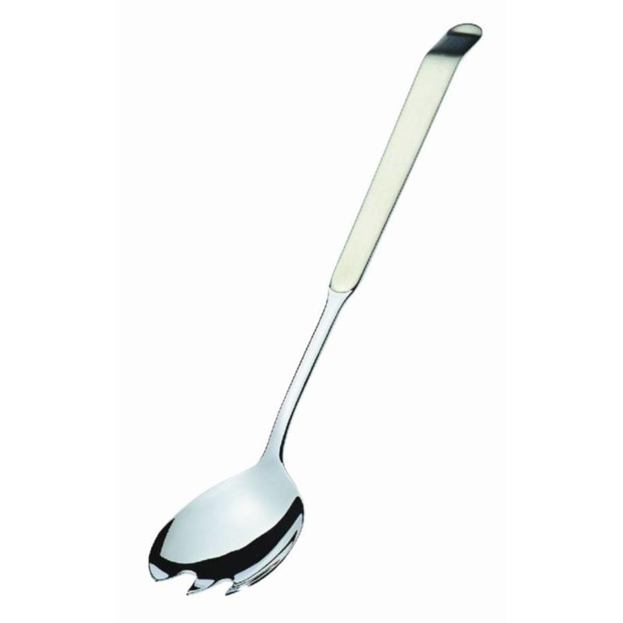 Stainless steel salad serving fork 24cm