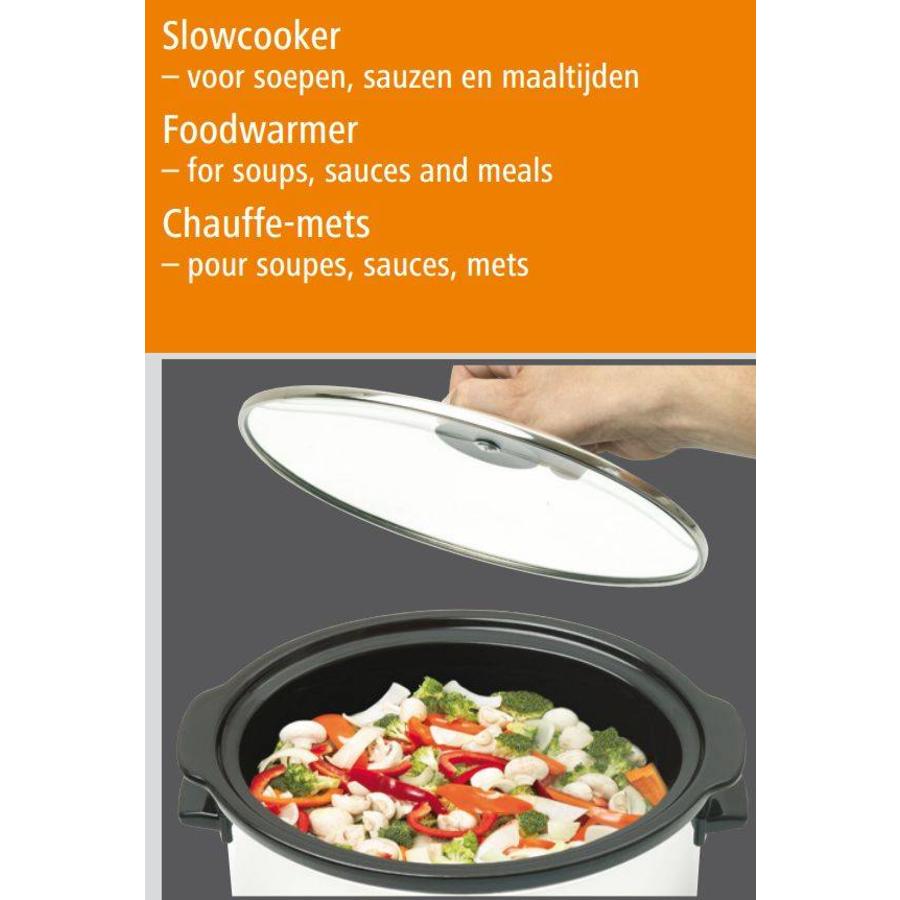Slowcooker 6,5 Liter