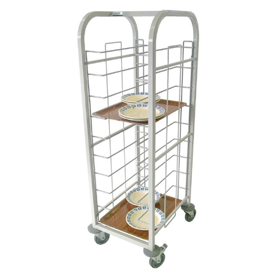 Stahl Tablettwagen 134 (H) x49 (b) x58 (D) cm
