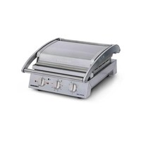 Einiger Edelstahl Kontakt Grill - glatte Platte