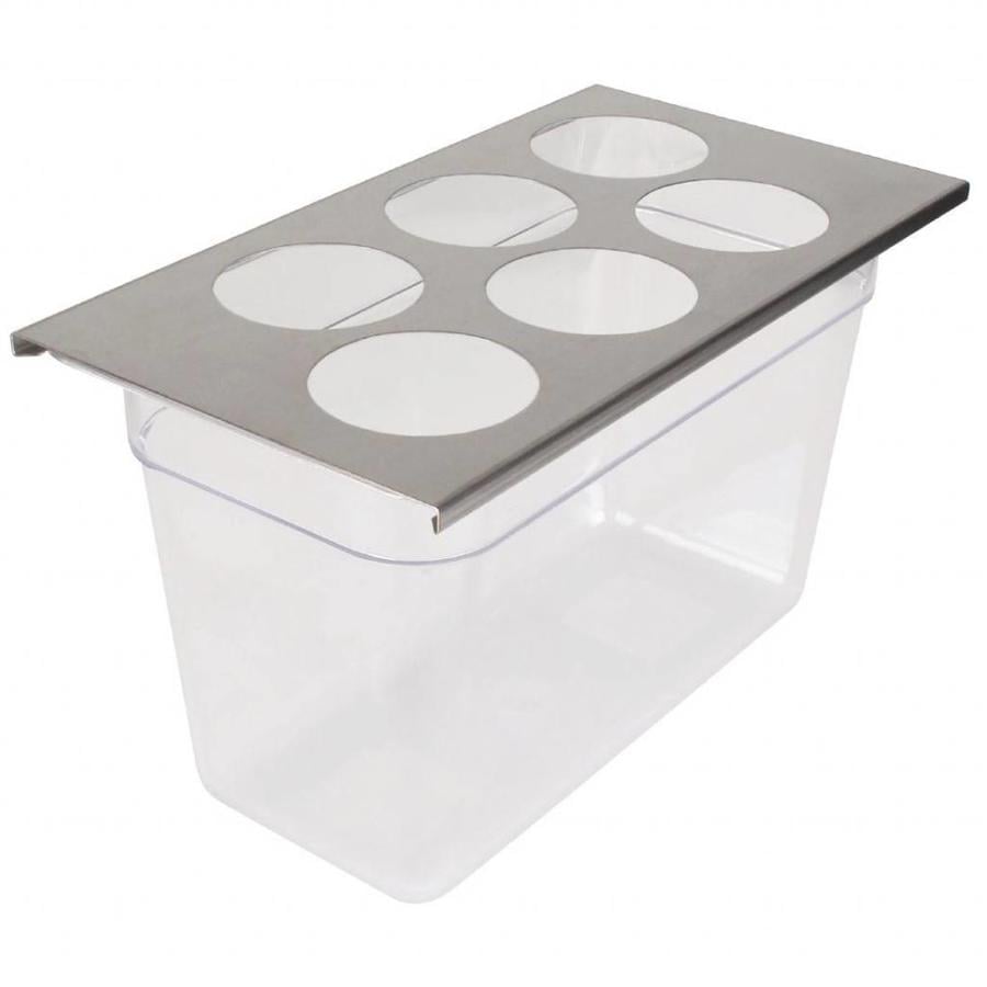 FIFO dispenser organizes 6-gaats GN 1/3