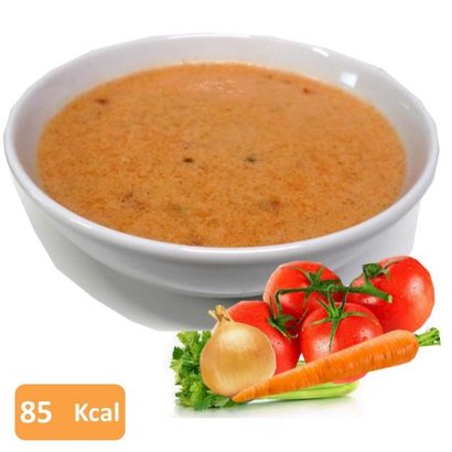 Eiwit tomatensoep crème
