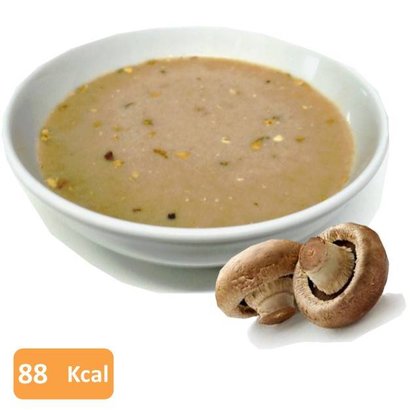 Eiwit champignonsoep crème