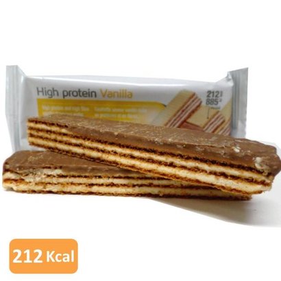 High protein vanilla wafer