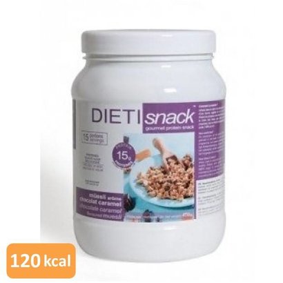 dietisnack Muesli chocolade caramel (pot 450g)