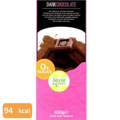 Koolhydraatarme pure chocolade