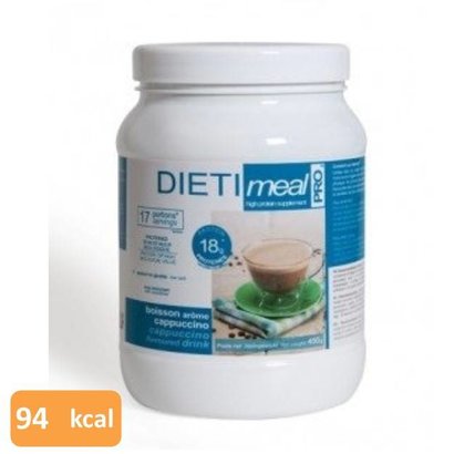 dietimeal pro Cappuccino shake warm/koud (voordeel pot 450g)
