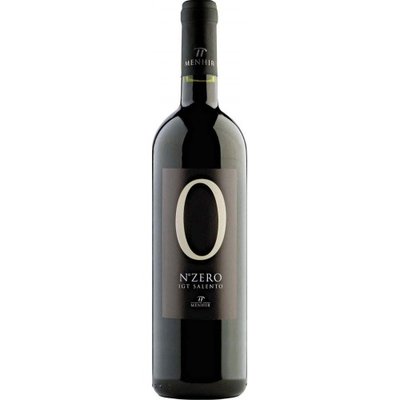 N. Zero Negroamaro Rosso Cantine Menhir Salento - Puglia, Italië