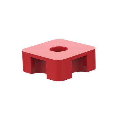 No-Decibel vloer demper rood