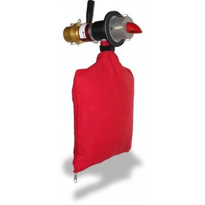 Geventileerde roterende nozzle voor 63 mm (2,5 ") diameter slang, boormaat 85 mm.