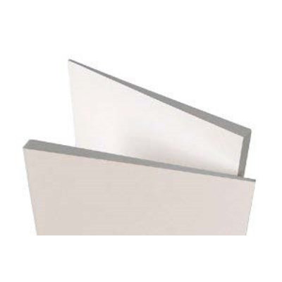 Verloop profiel-plaat (afmeting plaat 100 x 30 cm)