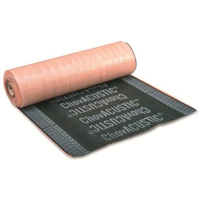 Contactgeluid dempende ondervloer TriACUSTIC® 35. Rol 8 x 1 meter.
