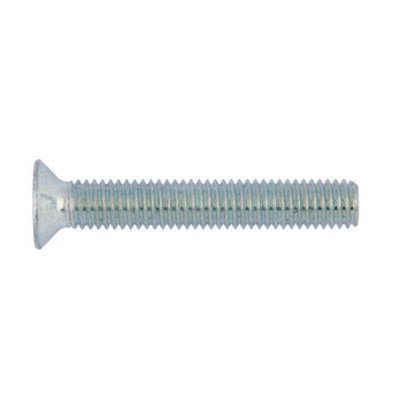 100 stuks Verzonken schroef M6x60 mm, met verzonken kop.