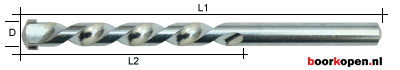 Steenboor 3,5 mm