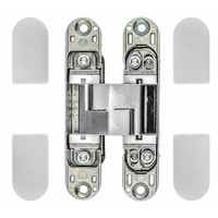 ONZICHTBAAR 3D SCHARNIER AGB ECLIPSE 3 INOX