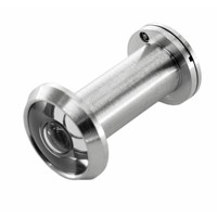 Spionoog inox diameter 26 mm - deurdikte 34mm - 52 mm