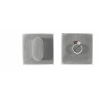 WC garnituur kubic shape inox plus 120 mm