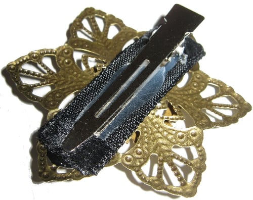 steampunk goth hair jewelry attachment