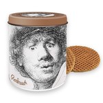 Blik met stroopwafels Blik met stroopwafels
