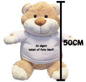 Fotocadeau grote knuffel beer met foto