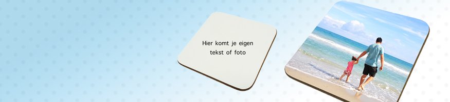 Onderzetters met foto
