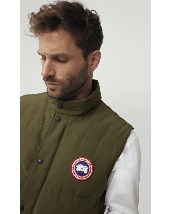 Freestyle Crew Vest Khaki
